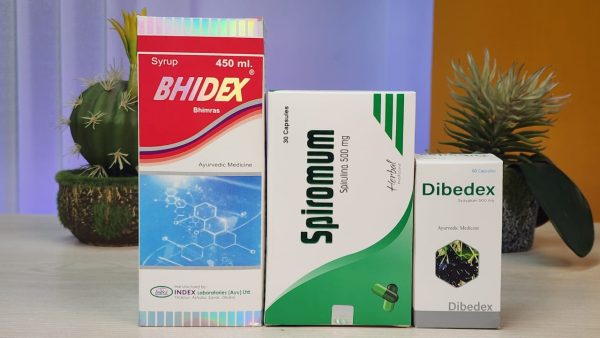 Dibedex (60 Cap) + Bhidex + Spiromum (30 Cap)